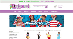 Desktop Screenshot of maskparade.co.uk